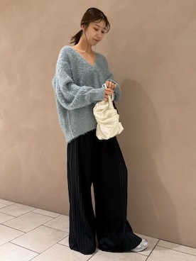 「アイテム（アウトドア/スポーツ）」を使った、emmiさん（レディース・163cm）の秋コーディネート