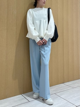 「emmi（エミ）のアイテム」を使った、emmiさん（レディース・169cm）の冬コーディネート