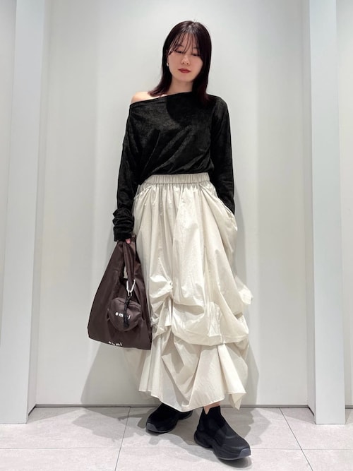 セール】eco ニットカッティングデザインスニーカー（スニーカー