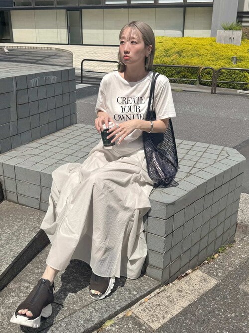 emmi eco ニットサンダル 23.5 eco ニットサンダル(サンダル