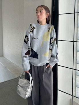 「emmi（エミ）のアイテム」を使った、emmiさん（レディース・157cm）の秋コーディネート