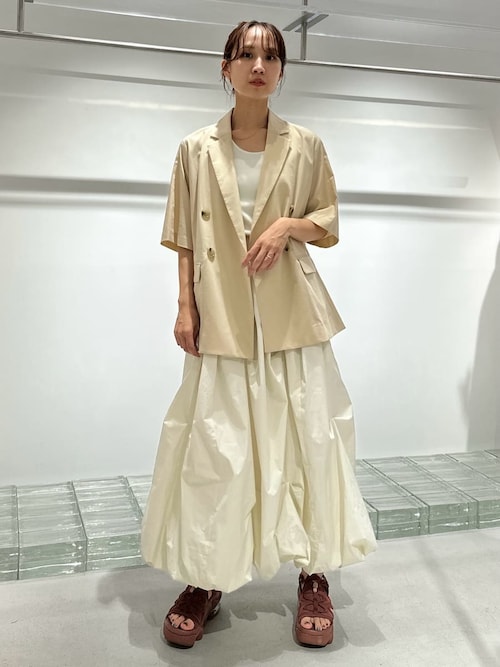 emmi メランジニットジャケット 新品未使用 ジャケット｜emmi（エミ