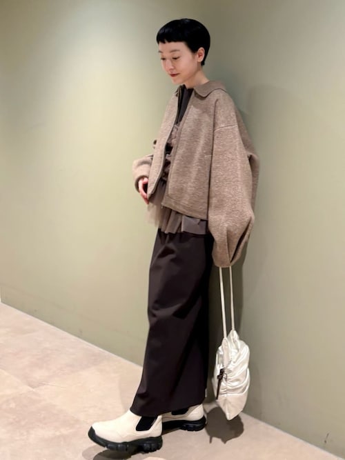 emmi カーディガン ブルゾンライクカーディガン レディース : ZOZOTOWN