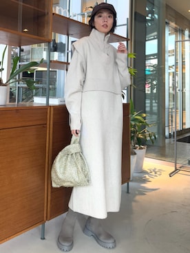 emmiさん（レディース・165cm）の冬コーディネート