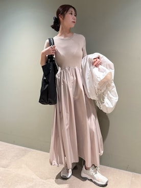 「emmi（エミ）のアイテム」を使った、emmiさん（レディース・163cm）の春コーディネート