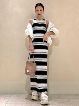 「emmi（エミ）のアイテム」を使った、emmiさん（レディース・154cm）の春コーディネート