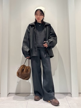 「emmi（エミ）のアイテム」を使った、emmiさん（レディース・154cm）の秋コーディネート