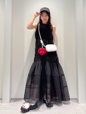 「emmi（エミ）のアイテム」を使った、emmiさん（レディース・154cm）の夏コーディネート
