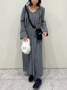 「emmi（エミ）のアイテム」を使った、emmiさん（レディース・163cm）の冬コーディネート