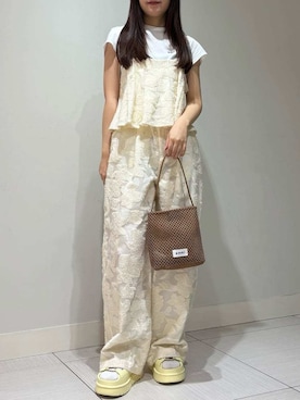 「emmi（エミ）のアイテム」を使った、emmiさん（レディース・152cm）の春コーディネート