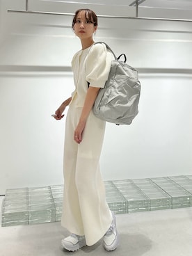 「アイテム（ルームウェア）」を使った、emmiさん（レディース・161cm）の夏コーディネート