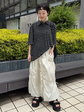 emmiさん(レディース・153cm)の夏コーディネート