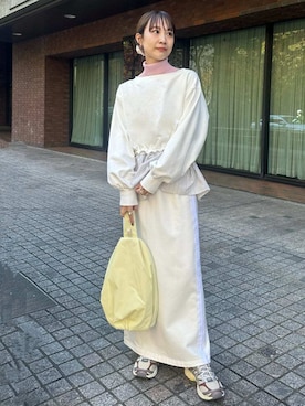 「emmi（エミ）のアイテム」を使った、emmiさん（レディース・161cm）の冬コーディネート