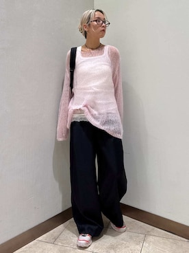 「emmi（エミ）のアイテム」を使った、emmiさん（レディース・165cm）の秋コーディネート