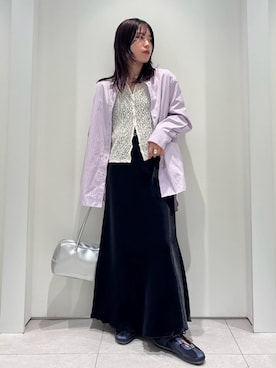 「PUMA（プーマ）の【emmi×PUMA】Speed cat Go emmi（スニーカー、ブルー系）」を使った、emmiさんの春コーディネート