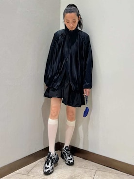 「アイテム（アウトドア/スポーツ）」を使った、emmiさん（レディース・165cm）の秋コーディネート