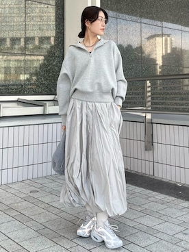 「emmi（エミ）のアイテム」を使った、emmiさん（レディース・169cm）の冬コーディネート