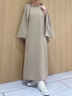 「アイテム（その他アウター）」を使った、emmiさん（レディース・157cm）の夏コーディネート
