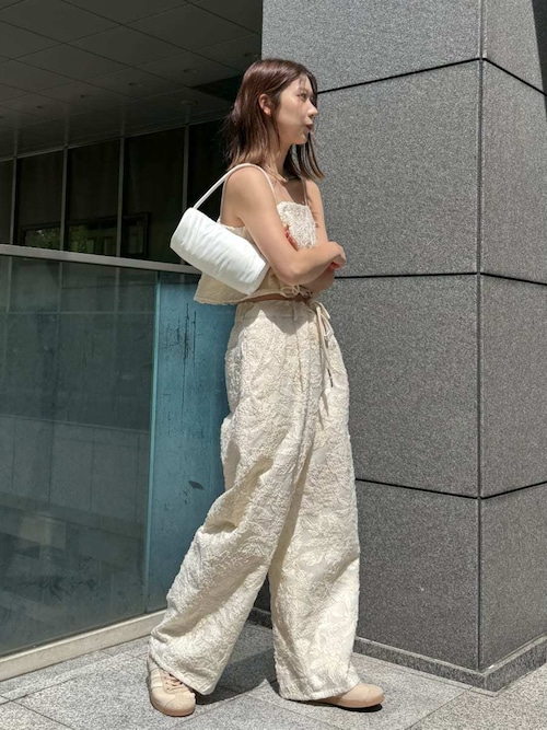 ウエストギャザーワイドパンツ（その他パンツ）｜emmi（エミ）の