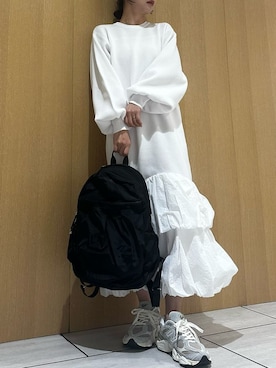 「emmi（エミ）のアイテム」を使った、emmiさん（レディース・157cm）の冬コーディネート