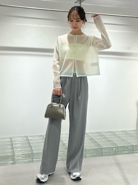 「アイテム（ルームウェア）」を使った、emmiさん（レディース・161cm）の夏コーディネート