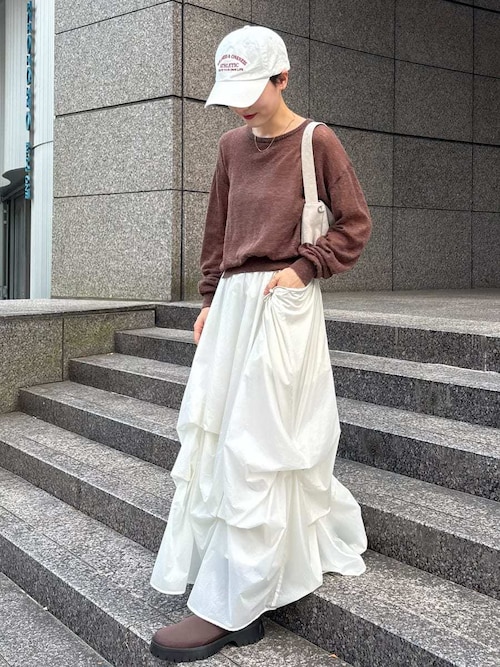 STONE ベースボールキャップ Compassエンブロイダリー エンブロイダリーキャップ（キャップ）｜emmi（エミ）の
