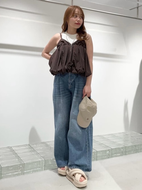 セール】ナイロンバルーンビスチェ（その他トップス）｜emmi（エミ）の