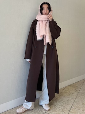 「emmi（エミ）のアイテム」を使った、emmiさん（レディース・165cm）の冬コーディネート