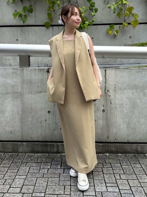 セール】UVカット テーラーカラーベスト（その他アウター
