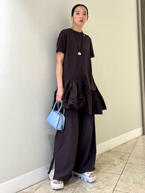 セール】カットドッキングミニワンピース（ワンピース）｜emmi