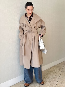 「emmi（エミ）のアイテム（トップス）」を使った、emmiさん（レディース・165cm）の冬コーディネート