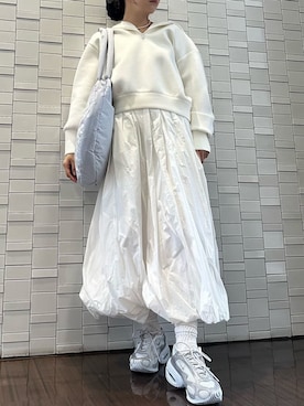 「emmi（エミ）のアイテム」を使った、emmiさん（レディース・157cm）の冬コーディネート