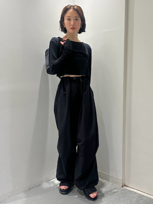 ファッション雑貨・小物その他 Emmie Pants ウエストギャザーワイドパンツ（その他パンツ）｜emmi（エミ）の
