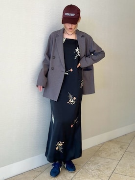 「emmi（エミ）のアイテム（アクセサリー）」を使った、emmiさん（レディース・165cm）の春コーディネート