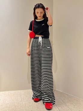 「PUMA」｜emmiさん（レディース・154cm）の夏コーディネート