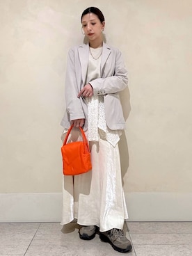 emmiさん（レディース・154cm）の春コーディネート