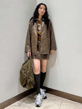 1回着用！New Balance レディースセットアップ New Balance スウェット 上下セット レディース ニューバランス