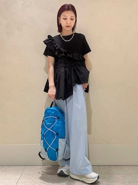 「emmi（エミ）のアイテム」を使った、emmiさん（レディース・154cm）の春コーディネート