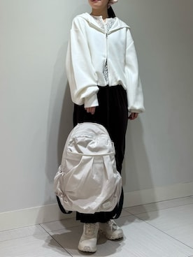 「emmi（エミ）のアイテム」を使った、emmiさん（レディース・152cm）の春コーディネート