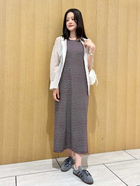 「HUNTER(ハンター)のアイテム」を使った、emmiさん(レディース・170cm)の夏コーディネート