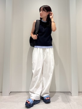 「emmi（エミ）のアイテム」を使った、emmiさん（レディース・154cm）の夏コーディネート