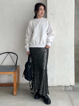 「emmi（エミ）のアイテム」を使った、emmiさん（レディース・169cm）の秋コーディネート