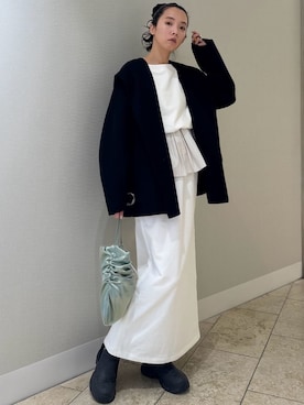 「emmi（エミ）のアイテム」を使った、emmiさん（レディース・165cm）の冬コーディネート