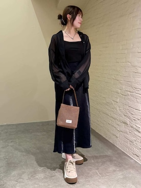 「emmi（エミ）のアイテム」を使った、emmiさん（レディース・161cm）の春コーディネート