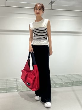 「アイテム（ピアス（両耳用））」を使った、emmiさん（レディース・161cm）の夏コーディネート