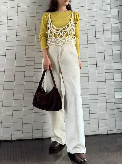 セール】かぎ針ハンドニットビスチェ（その他トップス）｜emmi（エミ