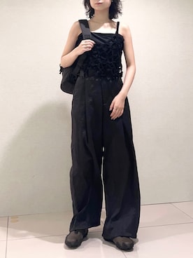 「アイテム（バッグ）」を使った、emmiさん（メンズ・155cm）の夏コーディネート