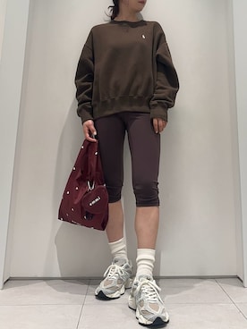 「emmi（エミ）のアイテム」を使った、emmiさん（レディース・157cm）の冬コーディネート