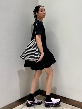 「アイテム（その他ヘアアクセサリー）」を使った、emmiさん（レディース・165cm）の夏コーディネート