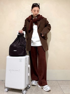 emmiさん(レディース・154cm)の冬コーディネート